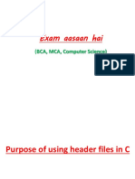 Exam Aasaan Hai: (BCA, MCA, Computer Science)
