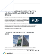 Os 5 Órgãos Mais Importantes No Combate À Corrupção No Brasil - Politize!