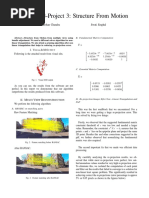 CMSC733-Project 3: Structure From Motion: Rohan Chandra Swati Singhal