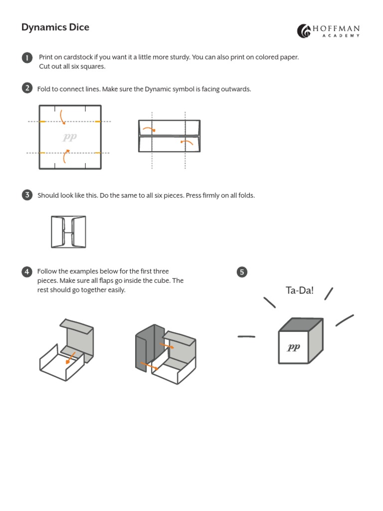 Dynamic Dice PDF | PDF | Teaching Methods & Materials | Home & Garden