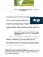 Ensinar e aprender história no 6º ano do ensino fundamental