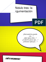 Argumentación