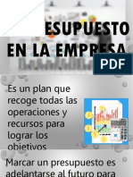 Presupuesto de una empresa