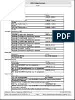 2008 Dodge Durango Fluid Capacities