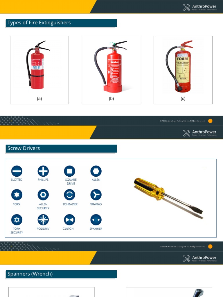 Types of Fire Extinguishers PDF Electrical Wiring Series And
