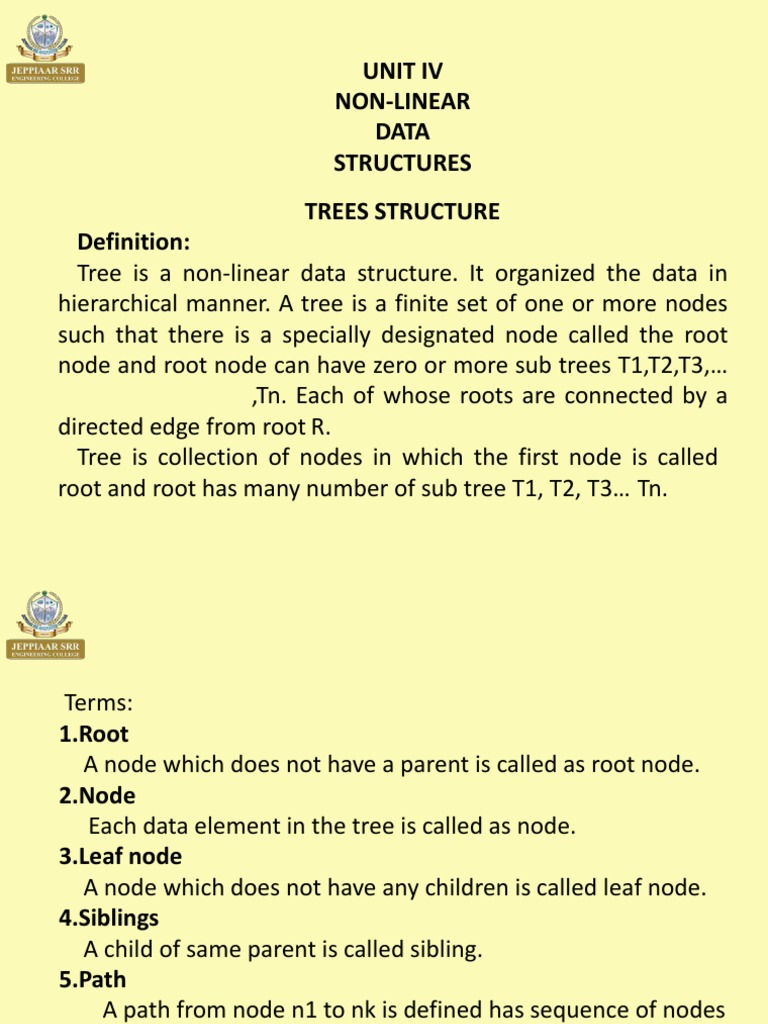 Understanding Tree Data Structures | PDF | Mathematical Relations ...