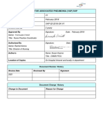 Ventilator Associated Pneumonia (Vap) Sop: V1 February 2018 VAP-02-2018-SK-V1