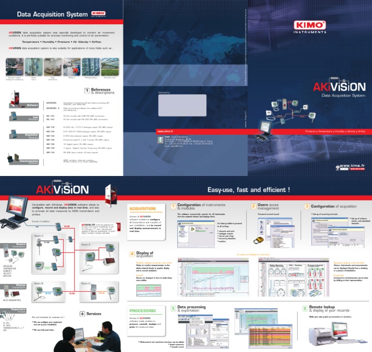 AKIVISION Data Acquisition System Overview | PDF | Real Time Computing ...