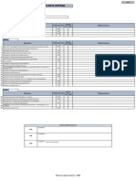 Check List Proyectos Planta Interna