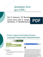 Hindi Generation From Interlingua (UNL)