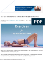 Bursitis Hip Exercises For Pain Relief