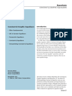 Constant Q Graphic Equalizers PDF