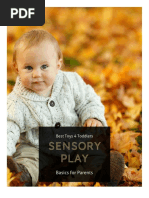 Sensory Play: Basics For Parents