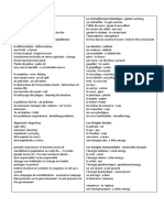 Vocabulaire Dangers Ecologie, Nucleaire, Energes Renouvelables