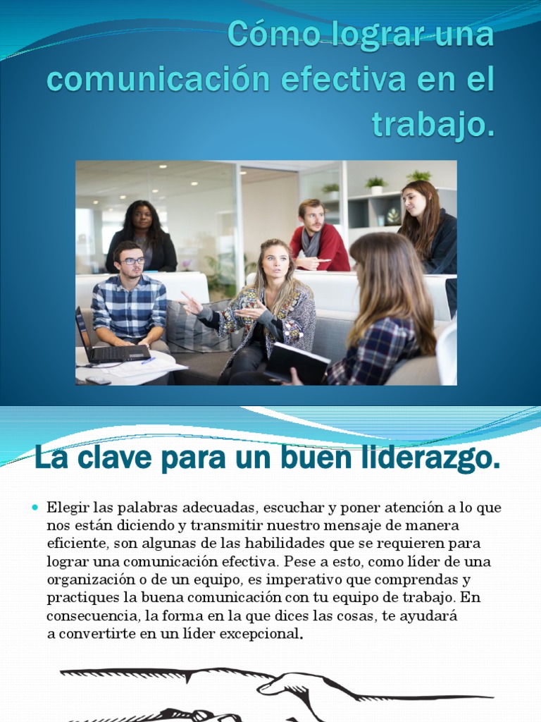 Claves para una Comunicación Efectiva en Liderazgo | PDF | Desarrollo ...