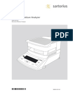 Sartorius MA150 Manual PDF