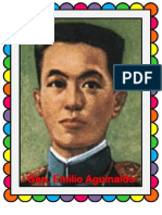 Learn about the first president of the Philippines with this school document on Gen. Emilio Aguinaldo
