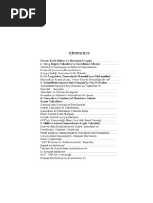 Kripto Yahudiler Ahmet Akgul