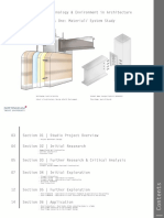 DESN30152: Technology & Environment in Architecture Project One: Material/ System Study