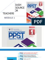 Walk-Through On PPST Resource Package For Teachers