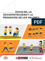 M1 - U2 - T2 - El Juego Escolar, La Sociomotricidad y La Pedag. en Valores PDF