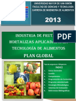 Plan Global Frutas y Hortalizas 2013 PDF