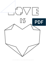 Mrprintables Origami Love Is BW