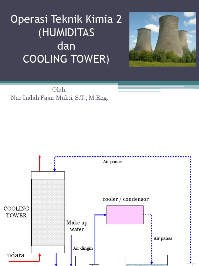 Design and Calculation of Cooling Tower Height Using Graphical Method PDF