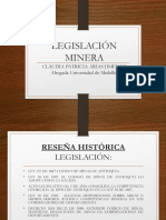 Legislación Minera