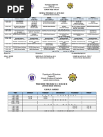 LAKAS High School SCHOOL PROGRAM S.Y. 2019-2020 (Junior High School)