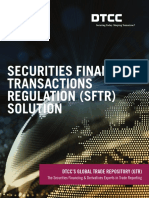 Securities Financing Transactions Regulation (SFTR) Solution
