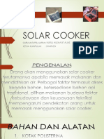 Solar Cooker