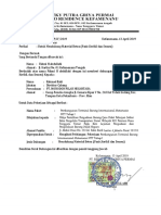 Surat Dukungan Bahan Material PDF