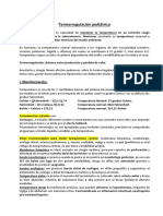 Termoregulacion en Pediatria 