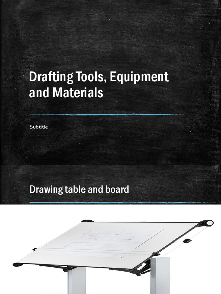 Essential Drafting Tools and Equipment | PDF