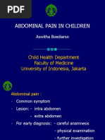 RCH Guidelines: Pediatric Abdominal Pain | PDF | Pain | Constipation