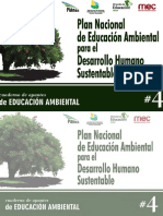Plan Nacional de Educación Ambiental Para El Desarrollo Humano Sustentable