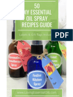 50 Essential Oil Spray Recipes-Min PDF
