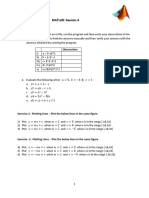 MATLAB: Session 4: Exercise 1