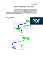 Hasil Drive Test Coverage 