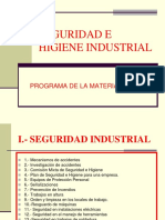 Seguridad e Higiene Industrial