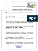 Consejos para La Estimulación Del Lenguaje y Comunicación en Casa