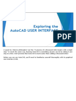 l3 - Exploring The Autocad For Windows User Interface