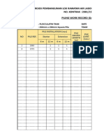 Piling Record Example