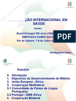 Cooperação Internacional em Saúde