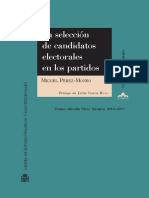 Seleccion de Candidatos Electorales en Los Partidos