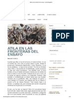 Atila en Las Fronteras Del Ensayo - Literal Magazine