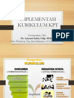 Implementasi Kurikulum KPT