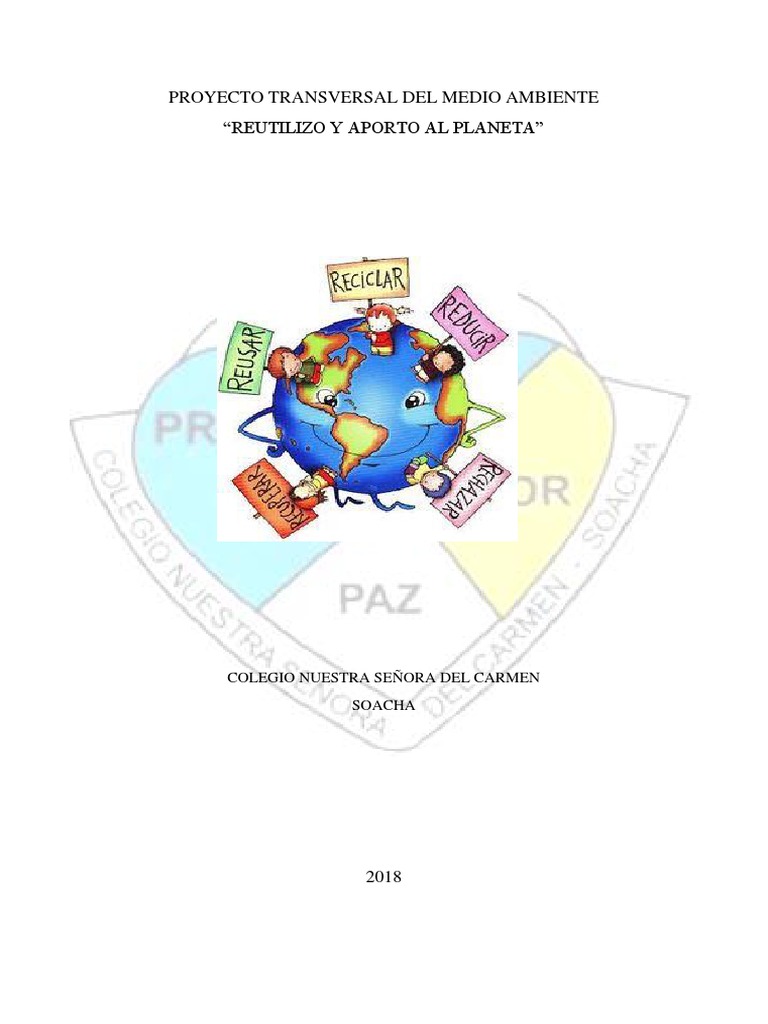 Proyecto de Reciclaje Escolar Ecológico | PDF | Reciclaje | Residuos