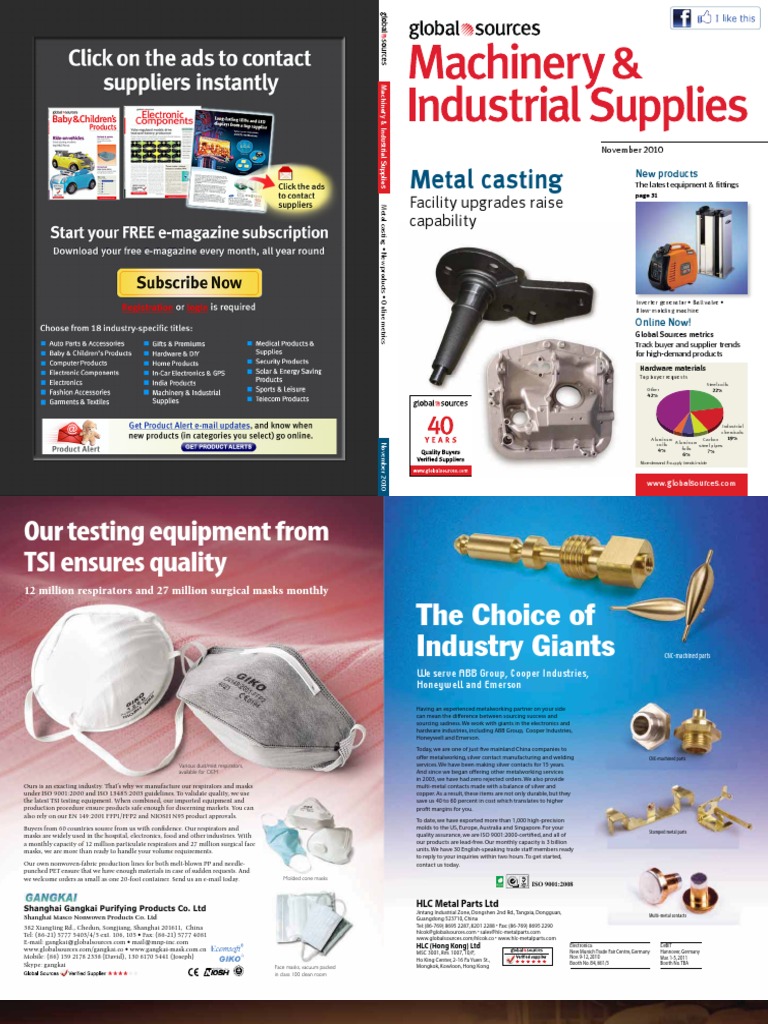 Machinery & Industrial Supplies | PDF | Loader (Equipment